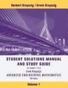 Advanced Engineering Mathematics, 10e Student Solutions Manual and Study Guide, Volume 1: Chapters 1 - 12