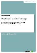 Die Metapher in der Psychotherapie