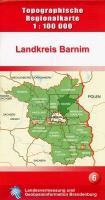 Topographische Regionalkarte 1:100000, Landkreis Barnim