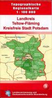 Landkreis Teltow - Fläming / Kreisfreie Stadt Potsdam 1 : 100 000
