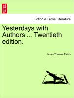 Yesterdays with Authors ... Twentieth Edition