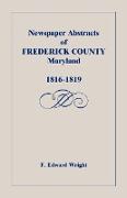 Newspaper Abstracts of Frederick County [Maryland], 1816-1819