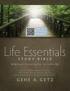 Life Essentials Study Bible-HCSB: Principles to Live by