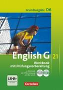 English G 21, Grundausgabe D, Band 6: 10. Schuljahr, Workbook mit e-Workbook und CD-Extra