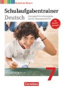 Deutschbuch, Sprach- und Lesebuch, Realschule Bayern 2011, 7. Jahrgangsstufe, Schulaufgabentrainer mit Lösungen