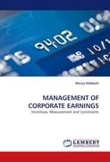 MANAGEMENT OF CORPORATE EARNINGS