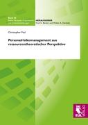 Personalrisikomanagement aus ressourcentheoretischer Perspektive