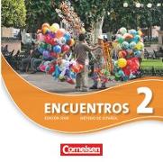 Encuentros, Método de Español, 3. Fremdsprache - Edición 3000, Band 2, Audio-CD, Inhaltlich identisch mit 021086-2