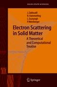 Electron Scattering in Solid Matter