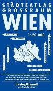 Wien Großraum Städteatlas, Stadtplan 1:20.000