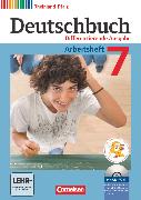 Deutschbuch, Sprach- und Lesebuch, Differenzierende Ausgabe Rheinland-Pfalz 2011, 7. Schuljahr, Arbeitsheft mit Lösungen und Übungs-CD-ROM