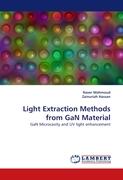 Light Extraction Methods from GaN Material