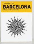 Barcelona Crumpled City Map