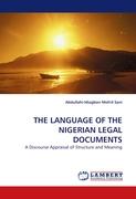 THE LANGUAGE OF THE NIGERIAN LEGAL DOCUMENTS
