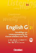 English G 21, Vorschläge zur Leistungsmessung - Ausgabe B, Band 6: 10. Schuljahr, Leistungsmessung, CD-ROM mit Höraufnahmen, Inhaltlich identisch mit 978-3-06-031994-7