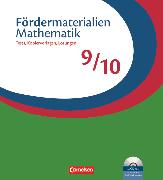 Fördermaterialien Mathematik, Sekundarstufe I, 9./10. Schuljahr, Tests, Kopiervorlagen mit Lösungsblättern und CD-ROM, Im Ordner