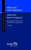 Nikolaos von Damaskus: Leben des Kaisers Augustus