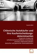 Chilenische Autokäufer und ihre Kaufentscheidungsdeterminanten