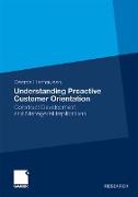 Understanding Proactive Customer Orientation