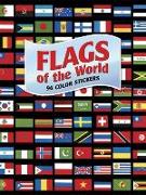 Flags of the World: 96 Color Stickers [With Sticker(s)]