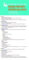 J & B Clinical Card: Benign Prostatic Hyperplasia (BPH)