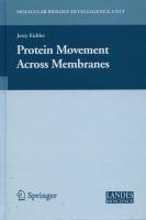 Protein Movement Across Membranes