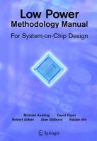 Low Power Methodology Manual