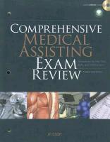 Comprehensive Medical Assisting Exam Review: Preparation for the CMA, Rma and Cmas Exams (Book Only)