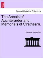 The Annals of Auchterarder and Memorials of Strathearn