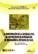 La participación de la sociedad civil en los procesos de integración en Iberoamérica : estudios de caso