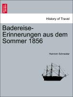 Badereise-Erinnerungen Aus Dem Sommer 1856