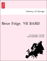 Neue Folge. VII BAND