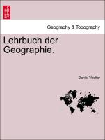 Lehrbuch Der Geographie