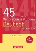 Vertretungsstunden, 45 Vertretungsstunden Deutsch (4. Auflage), Buch