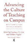 Advancing the Culture of Teaching on Campus