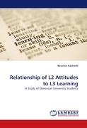 Relationship of L2 Attitudes to L3 Learning