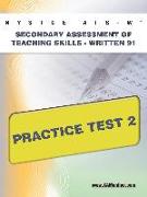 Nystce Ats-W Secondary Assessment of Teaching Skills -Written 91 Practice Test 2