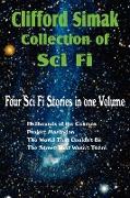 Clifford Simak Collection of Sci Fi, Hellhounds of the Cosmos, Project Mastodon, the World That Couldn't Be, the Street That Wasn't There