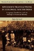 Religious Transactions in Colonial South India