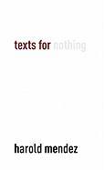 Texts for Nothing