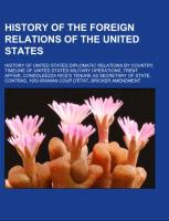 History of the foreign relations of the United States