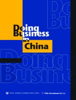 Doing Business in China