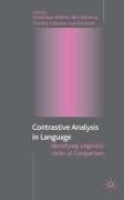 Contrastive Analysis in Language