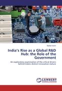 India¿s Rise as a Global R&D Hub: the Role of the Government