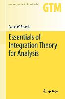 Essentials of Integration Theory for Analysis