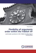 Flexibility of arguments order within the Yiddish VP