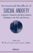 International Handbook of Social Anxiety