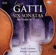 GATTI: 6 Sonaten für Violine & Viola