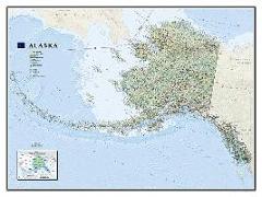 National Geographic Alaska Wall Map - Laminated (40.5 X 30.25 In)