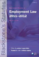 Blackstone's Statutes on Employment Law